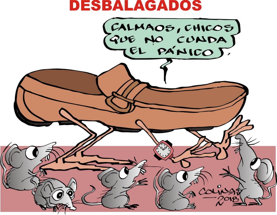 COLINAS: Desbalagados