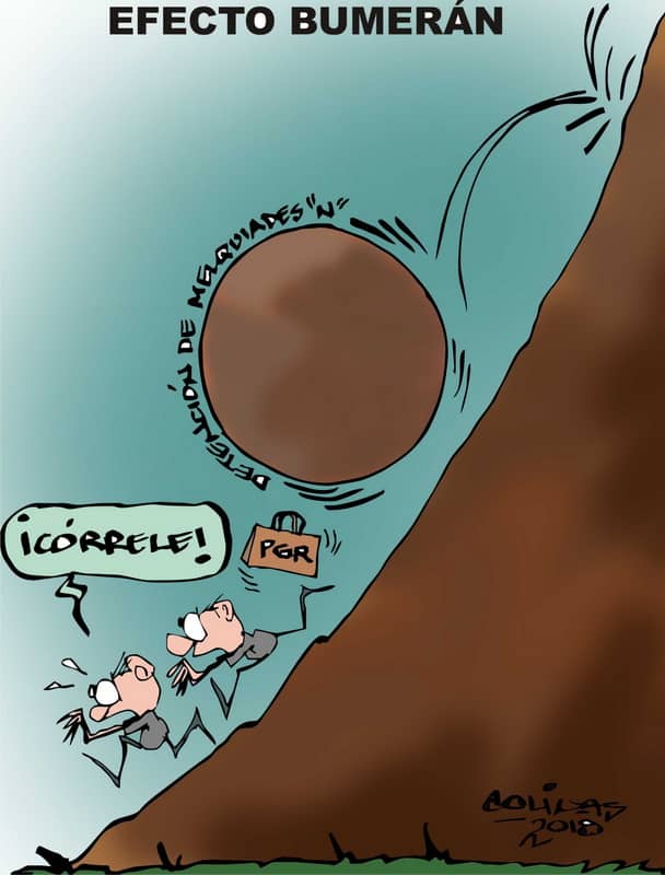 COLINAS: Efecto bumerán
