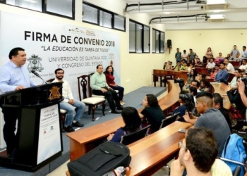 Ratifica Congreso apoyo mensual para estudiantes de la UQROO