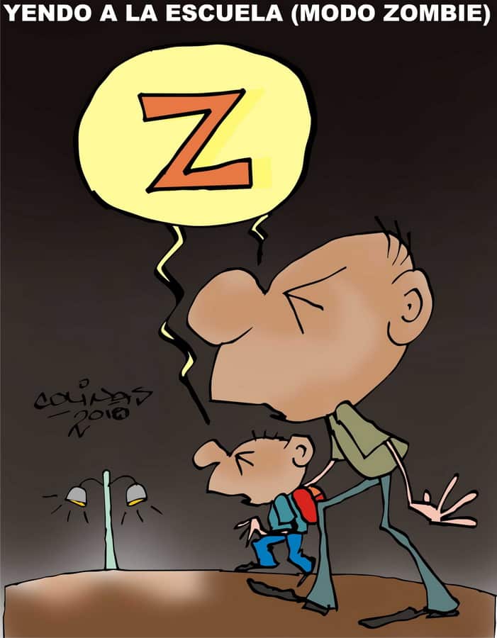 COLINAS: Yendo a la escuela (modo zombie)