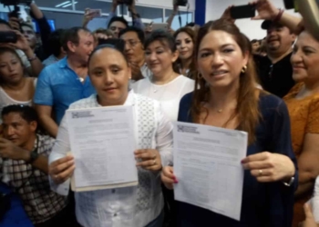 Cristina Torres, da el primer paso en busca de su reelección por Solidaridad