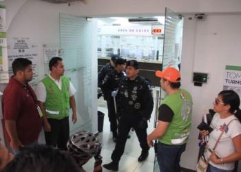 Falsa alarma de bomba en Palacio Municipal de Benito Juárez
