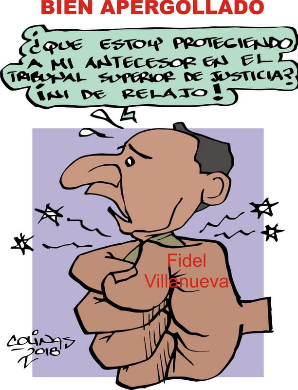 COLINAS: Bien apergollado