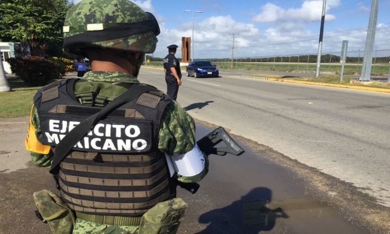 Marina Y Ejército Mantienen Operativo En Ribera Del Río Hondo