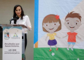Preside Laura Fernández inicio del 8° Parlamento Infantil en Puerto Morelos