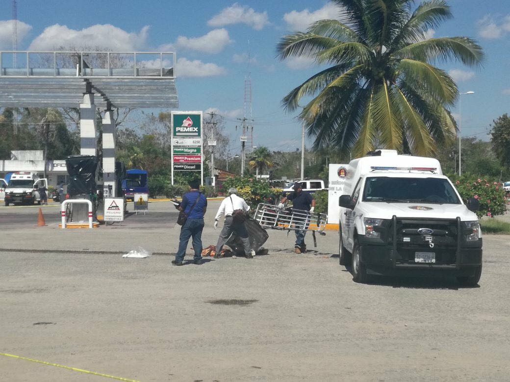 Arrollada por un trailer, mujer pierde la vida en gasolinera de FCP