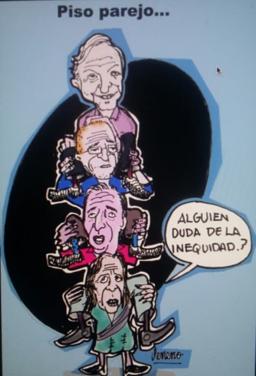 VENENO: Piso parejo…