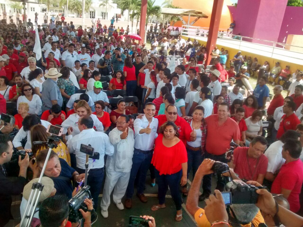 Con un llamado a recuperar la seguridad y paz social, arranca Raymundo King campaña rumbo al Senado