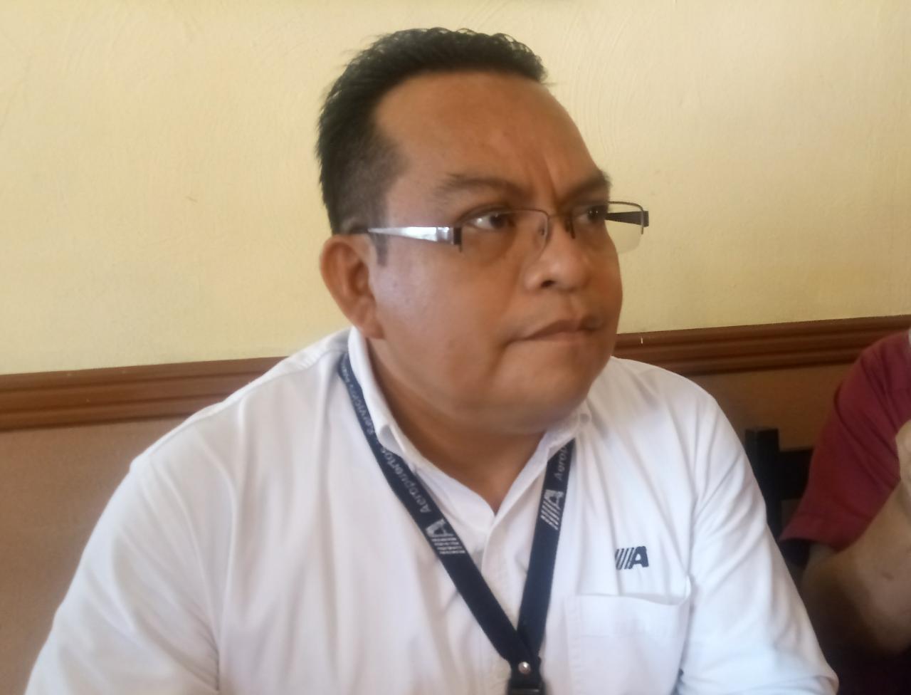 Sin cifras vacacionales, Administrador del Aeropuerto de Chetumal