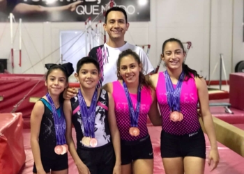 Gimnastas ponen en alto el nombre de Chetumal en Copa Internacional de Guadalajara