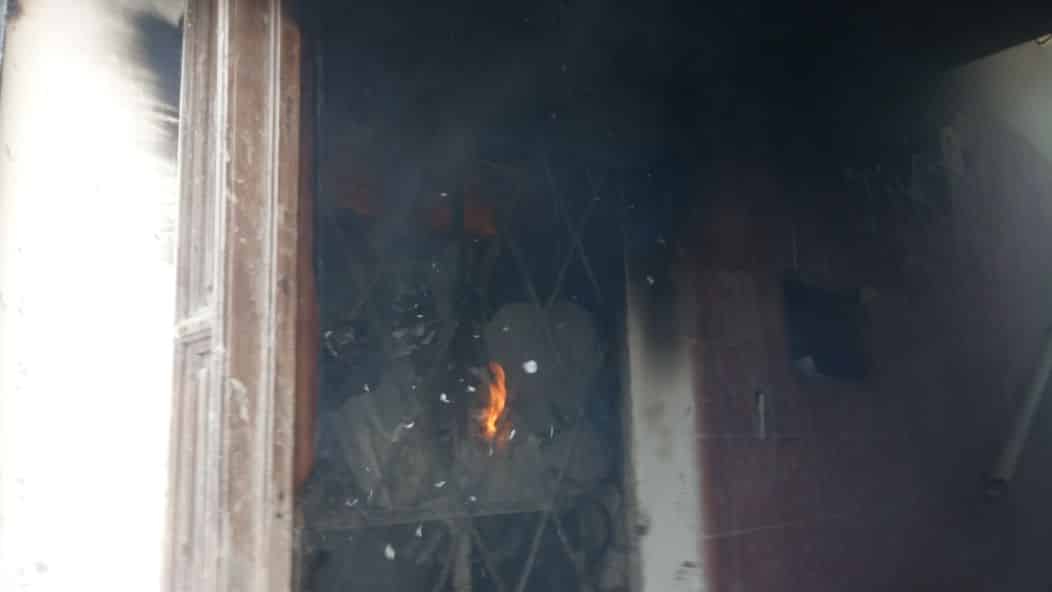 Se Incendia Bodega En  Centro