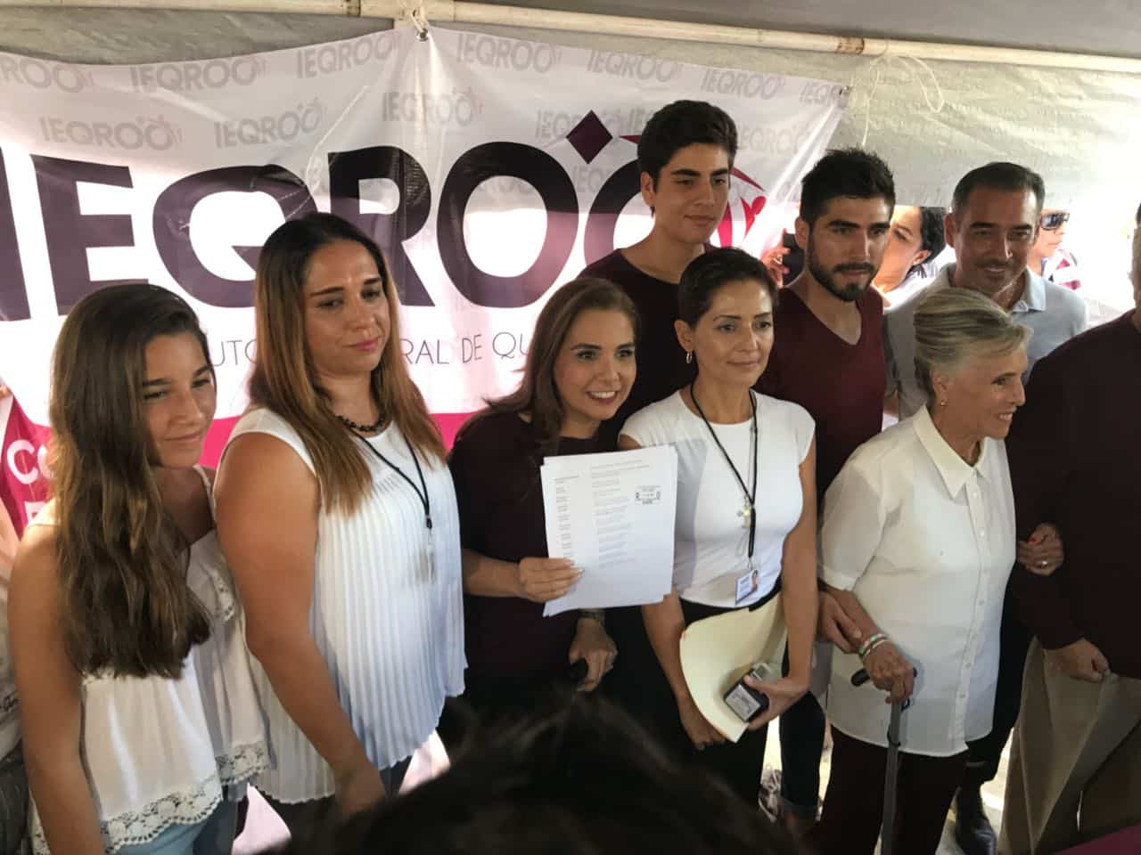 Mara Lezama, se registra como candidata de Benito Juárez por la alianza «Juntos Haremos Historia»