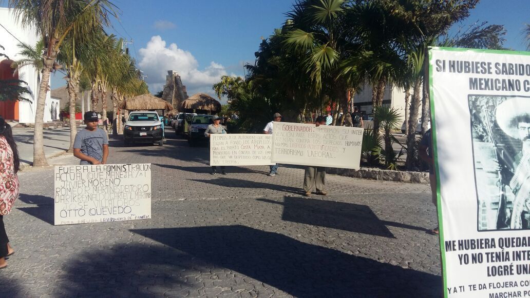 Protestan Trabajadores Del Muelle De Cruceros