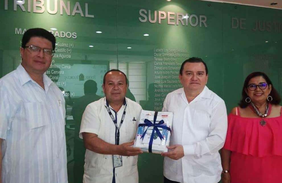 Recibe TSJ de Q. Roo Censo Nacional de Impartición de Justicia 2017