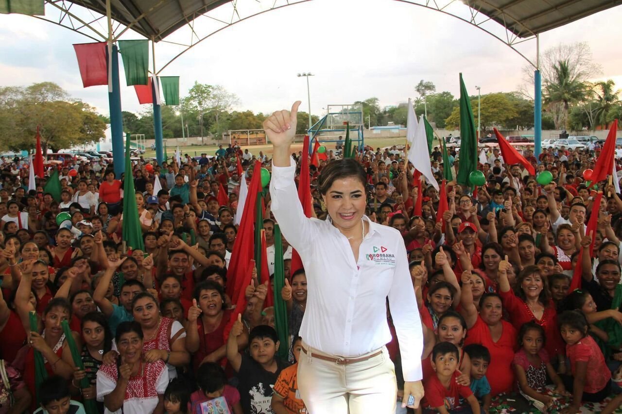 Rossana Romero, abre campaña por el PRI en JMM