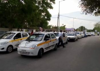 Se acabaron los bloqueos de taxistas, pactan tregua con el Gobierno del Estado