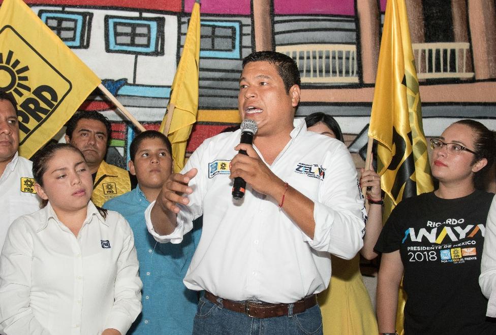 Campaña austera, pero de cercanía a la gente; propone Fernando ‘Chino’ Zelaya