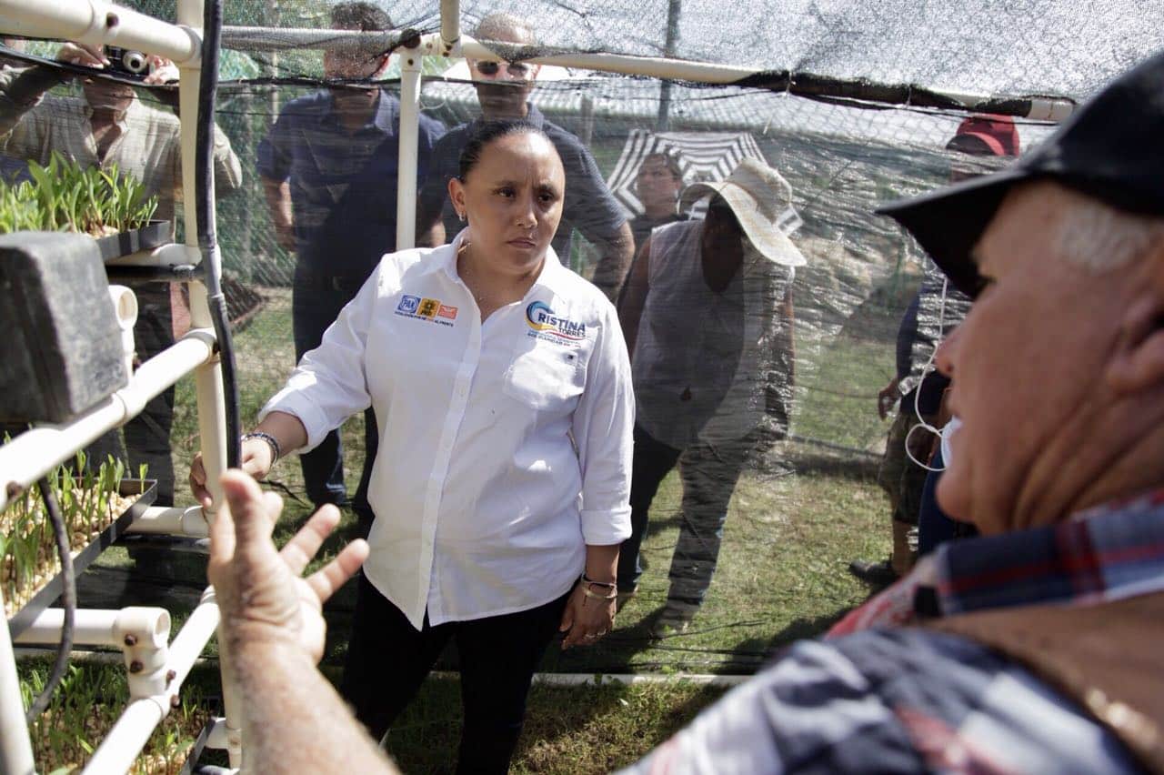 Total apoyo para impulsar al campo de Solidaridad: Cristina Torres