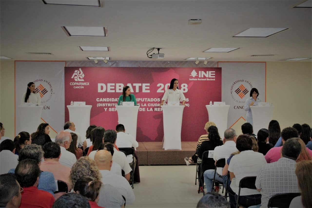 Coparmex y su debate chafa; deja ver su falta de convocatoria