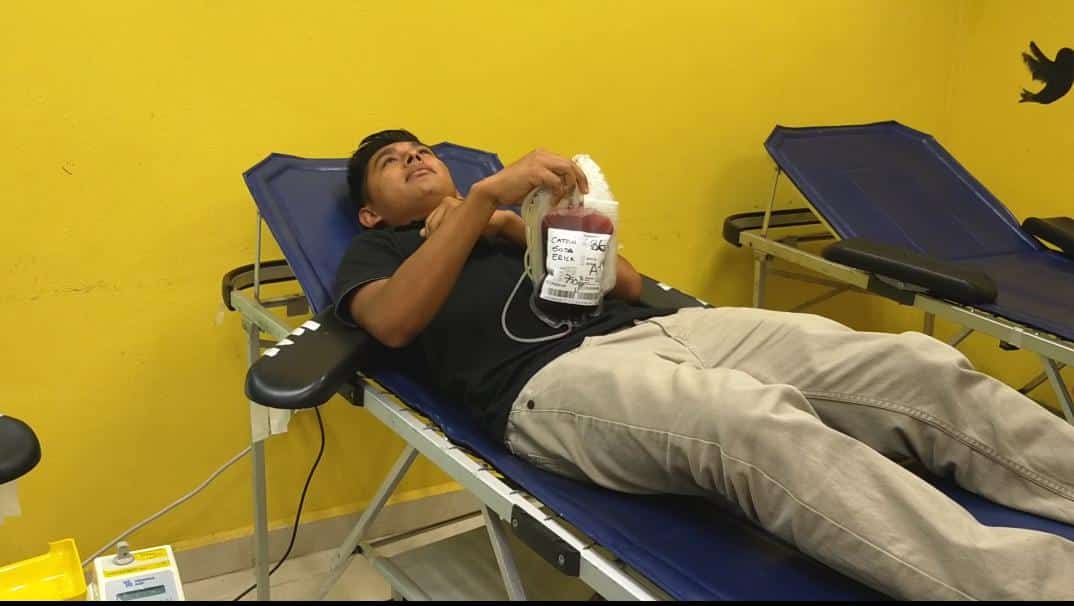 Estudiantes de la UIMQROO se suman a la jornada de donación de sangre