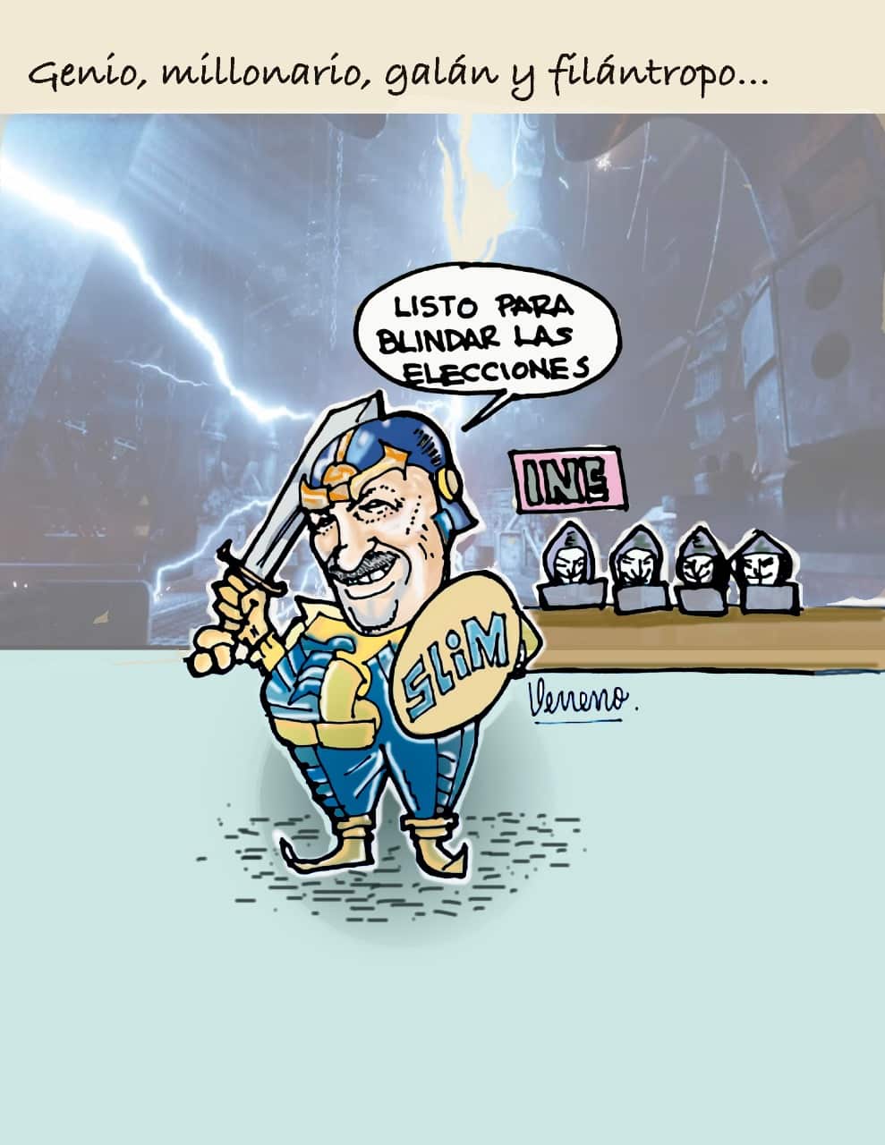 VENENO: Genio, millonario, galán y filántropo…