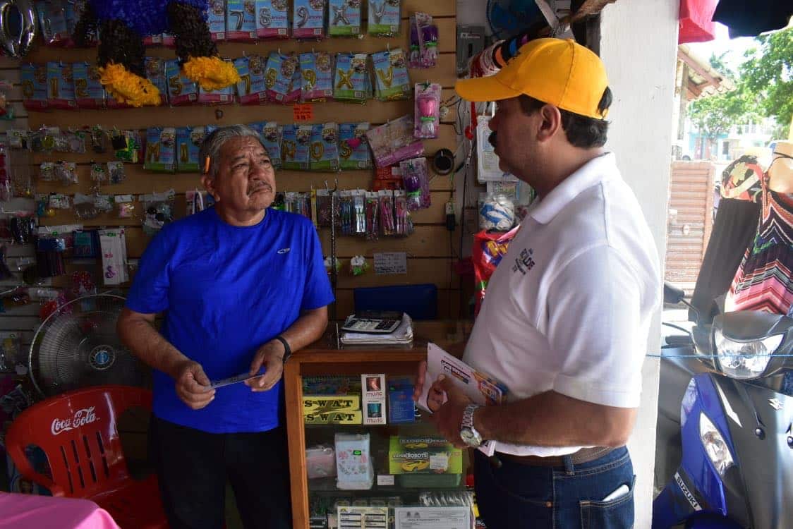 Julián Ricalde compromete apoyo a las Pymes