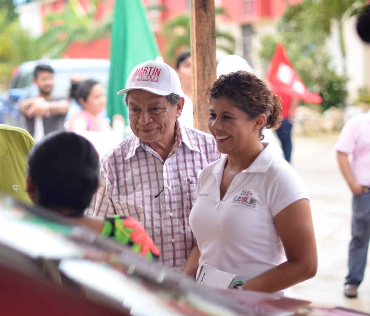 Expresan ciudadanos del Distrito 01, total respaldo a Leslie Hendricks