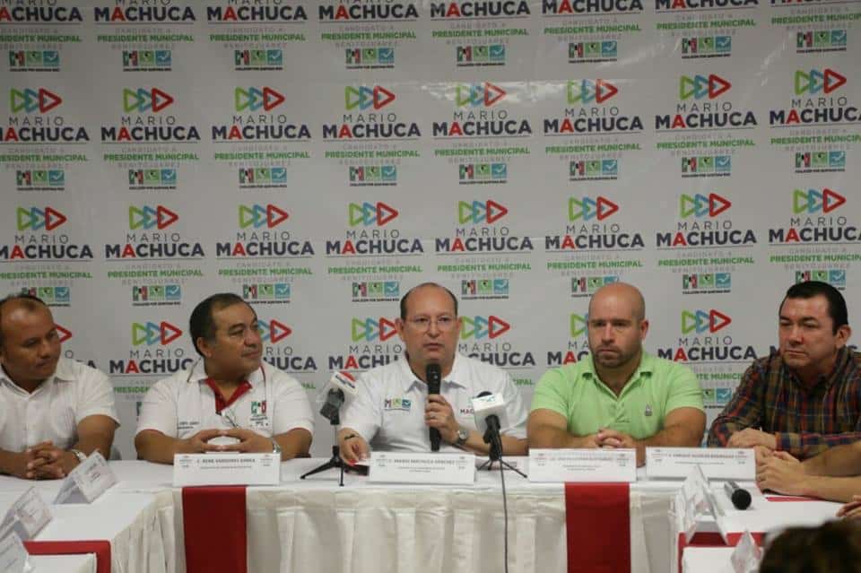 La seguridad pública, prioridad para Mario Machuca en arranque de campaña