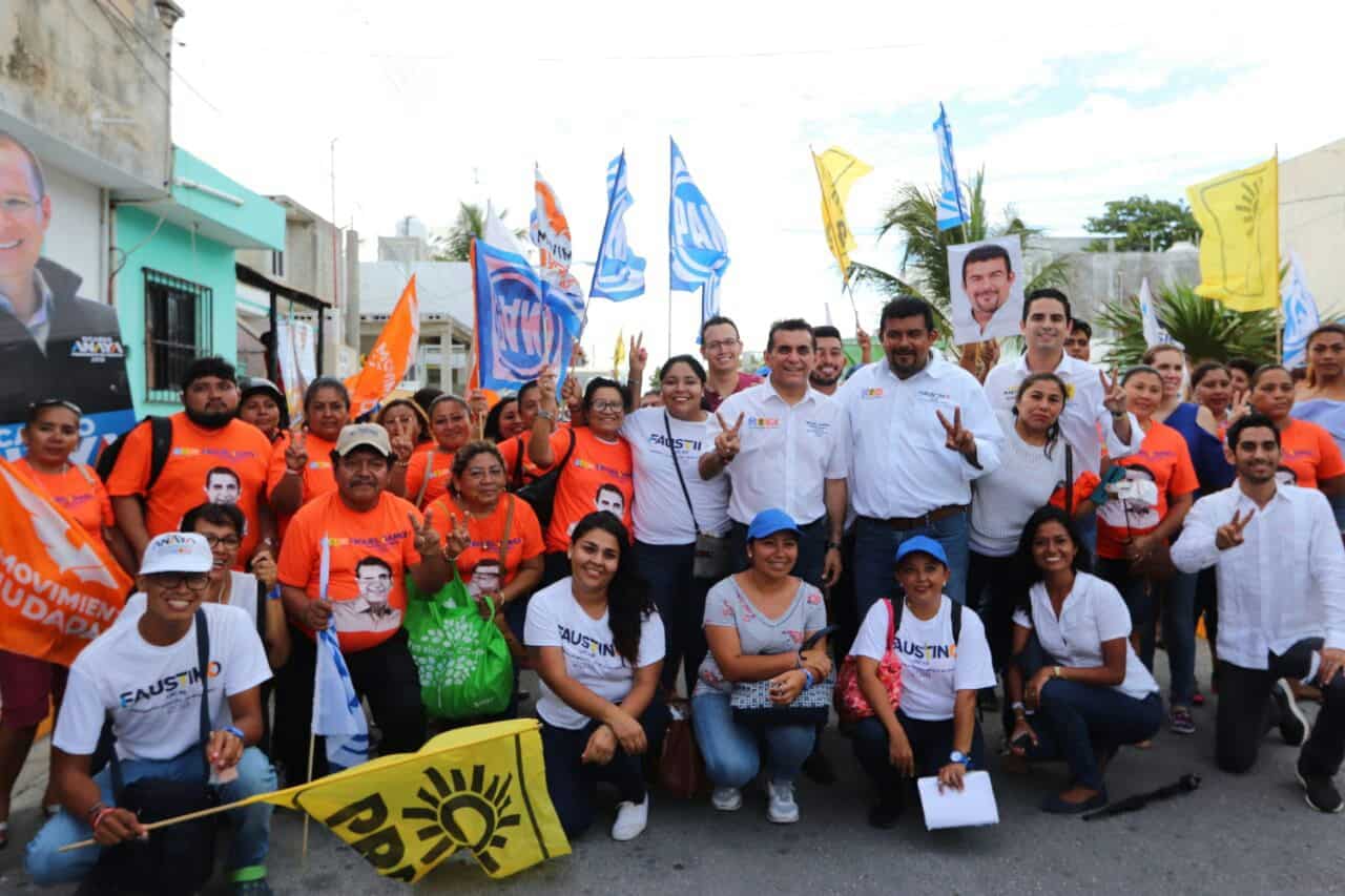 Miguel Ramón por la seguridad, estabilidad y progreso en Quintana Roo