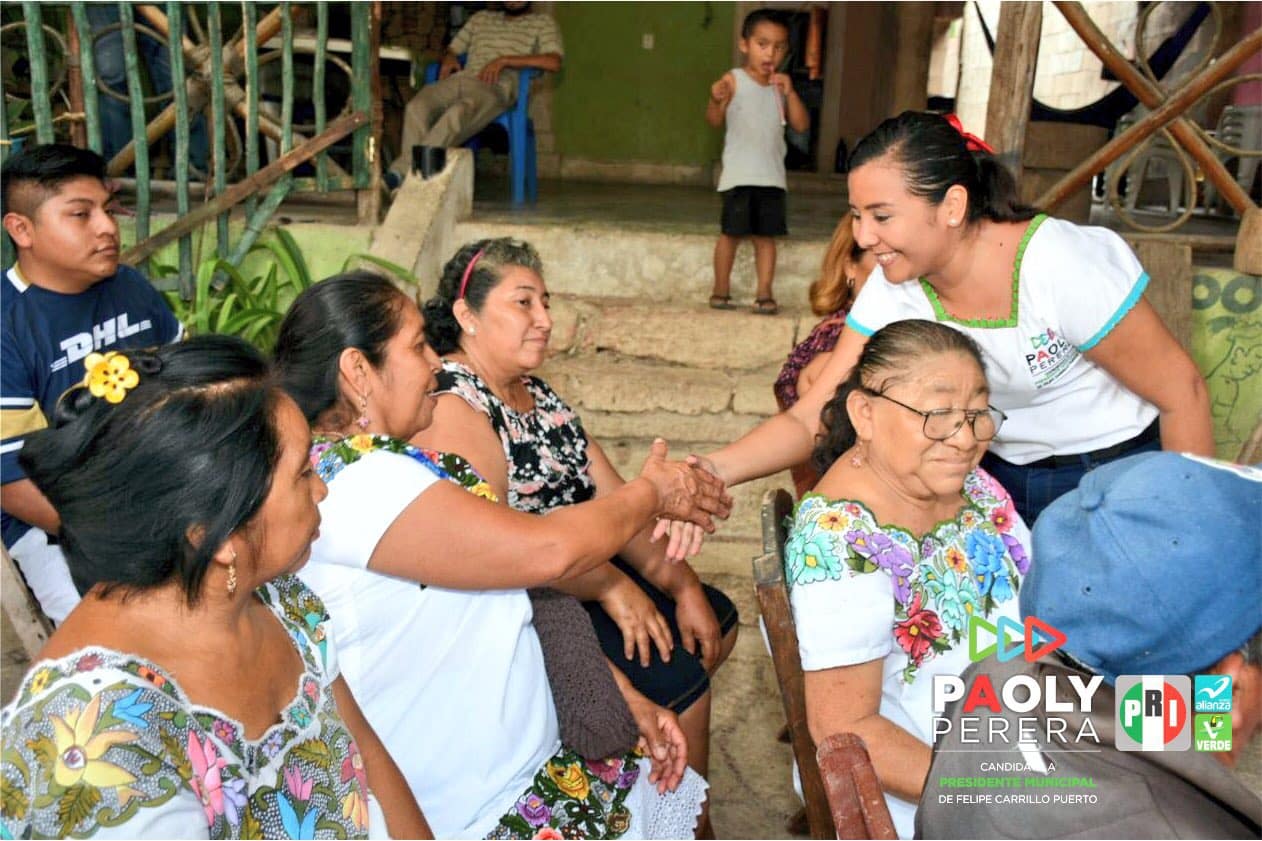 Inicia Paoly Perera sus visitas de campaña en la Zona Rural de FCP