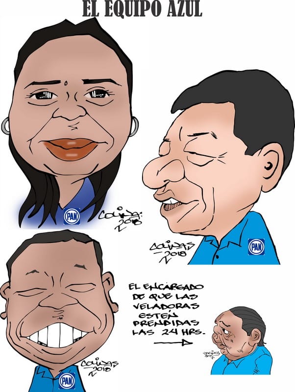 COLINAS: El equipo azul
