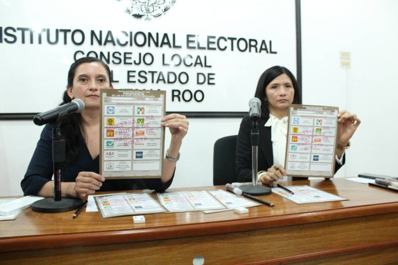 Material para la elección del 1 de julio, inalterable e inviolable