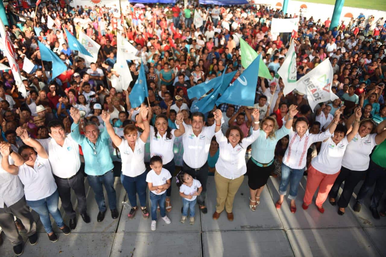 Vamos por el triunfo y por la transformación Del distrito 02, señala Cora Amalia
