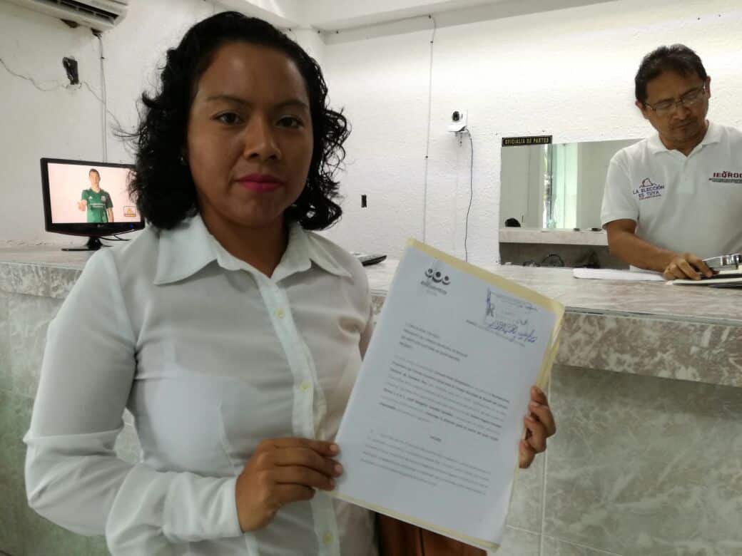 Denuncia Trini Guillén uso de publicidad electoral falsa en su contra