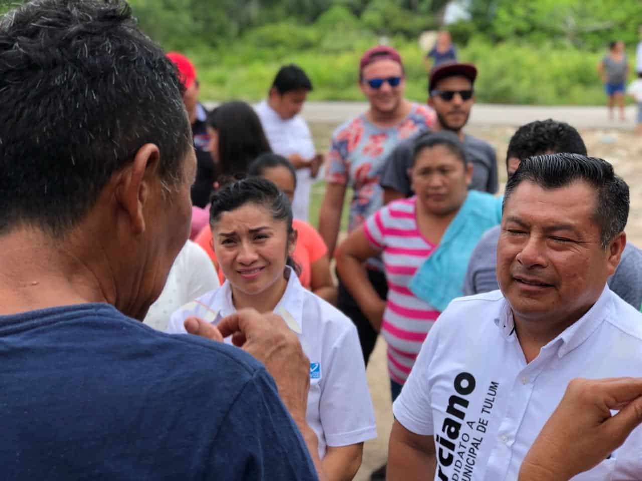 Desarrollo de puntos de información para los visitantes: Marciano Dzul
