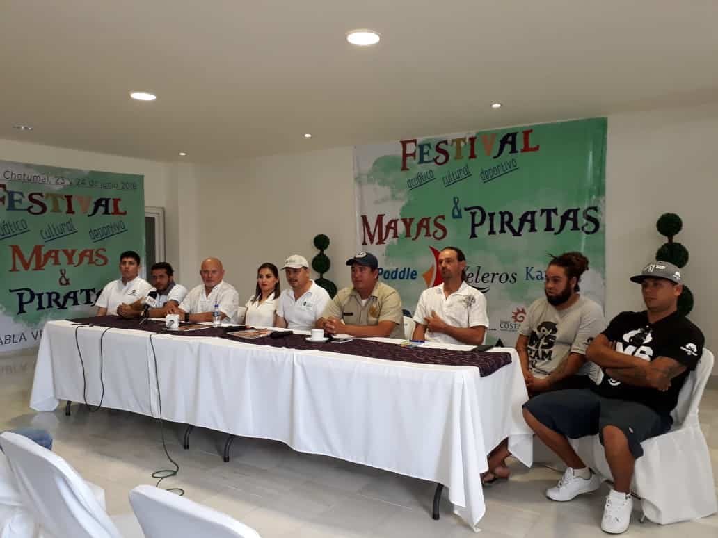 Mayas y Piratas engalanarán Festival Acuático, Cultural y Turístico en la zona sur
