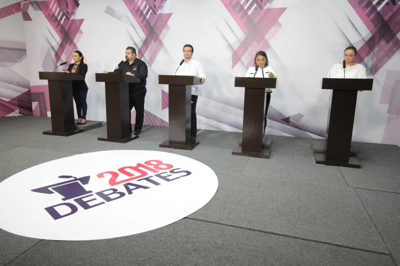 Milagro, Perla Tun guardó compostura en el debate