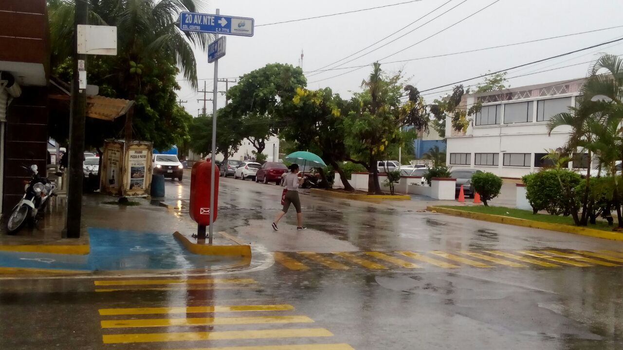 Lluvias, y más lluvias, para el territorio quintanarroense