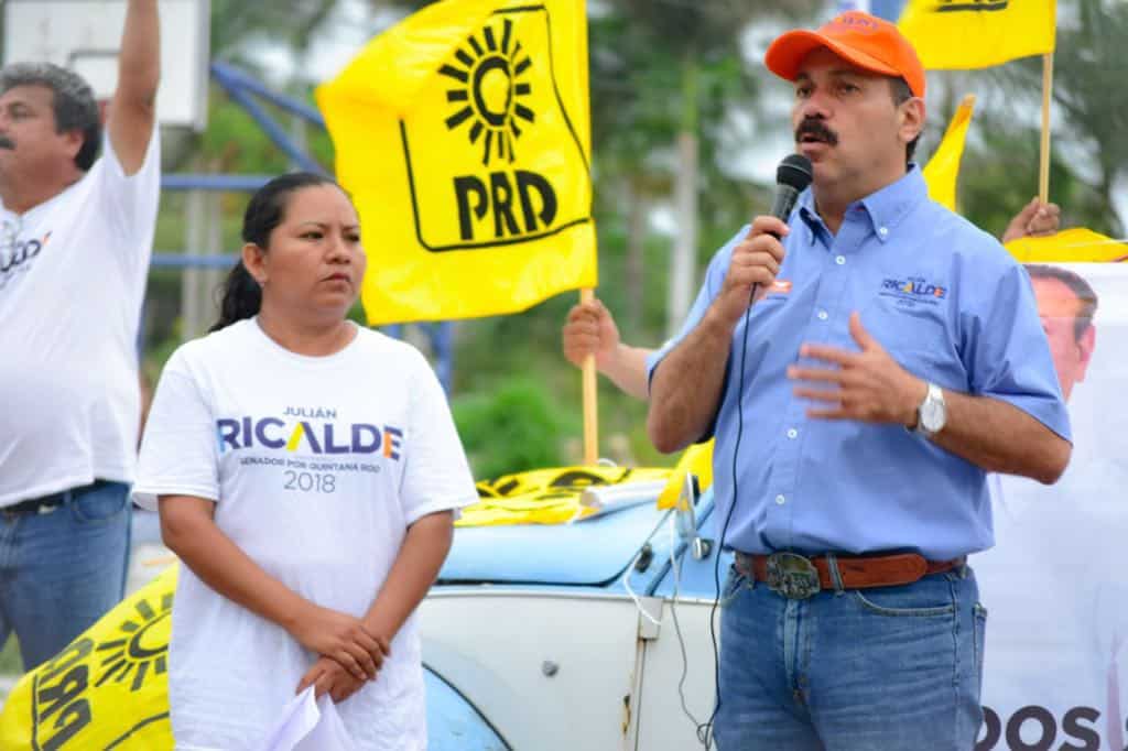 Voten por quienes frenamos la corrupción borgista: Julián Ricalde