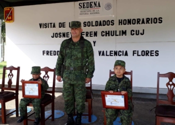 Nombran a Josney Chulim y Freddy Valencia «Soldados por un Día»