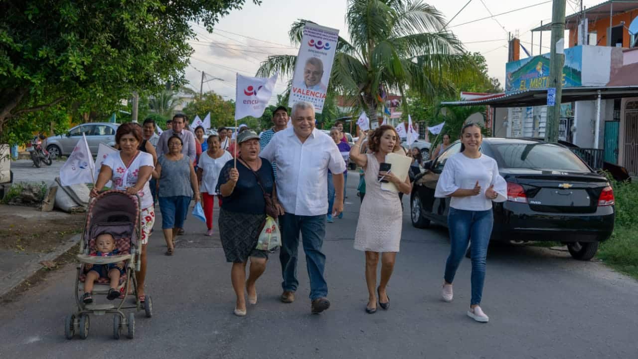 Manuel Valencia Suma Voluntades Y Votos En La Colonia “Nueva Reforma”, De  Chetumal, Y En La Comunidad De Xul Ha