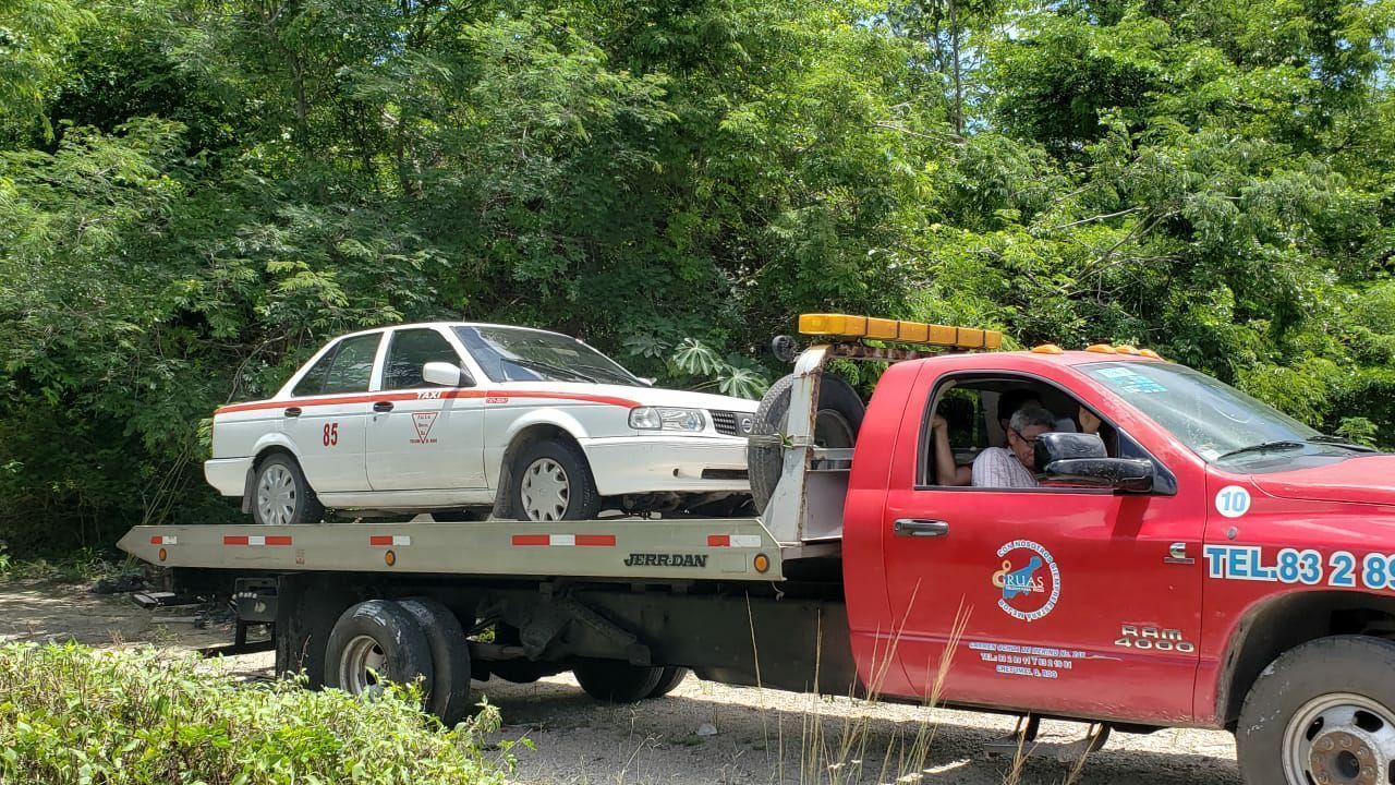 Sin vida, encuentran a taxista de Tulum desaparecido