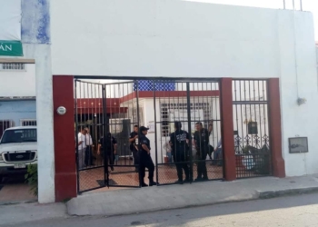 Por conteo final de votos, blindan Consejo Municipal Electoral de Valladolid