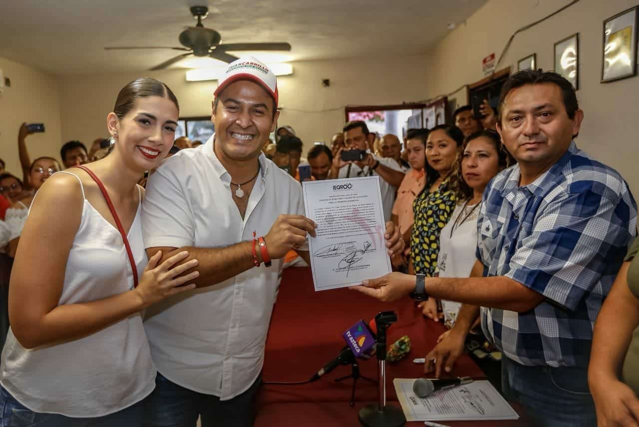 Avala autoridad electoral a Juan Carrillo como presidente municipal electo de Isla Mujeres