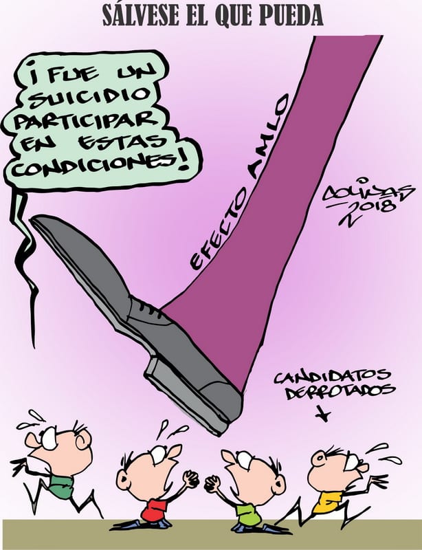 COLINAS: Sálvese el que pueda