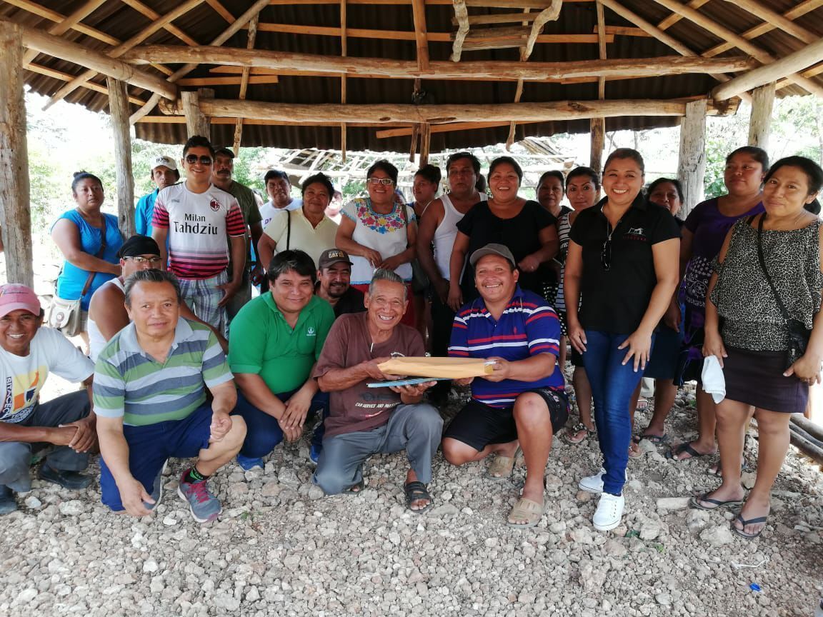 Se consolida asociación civil frente de Colonos Mayas