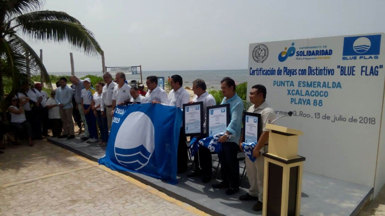 Suma Solidaridad cuatro ‘Blue Flag’ para sus playas