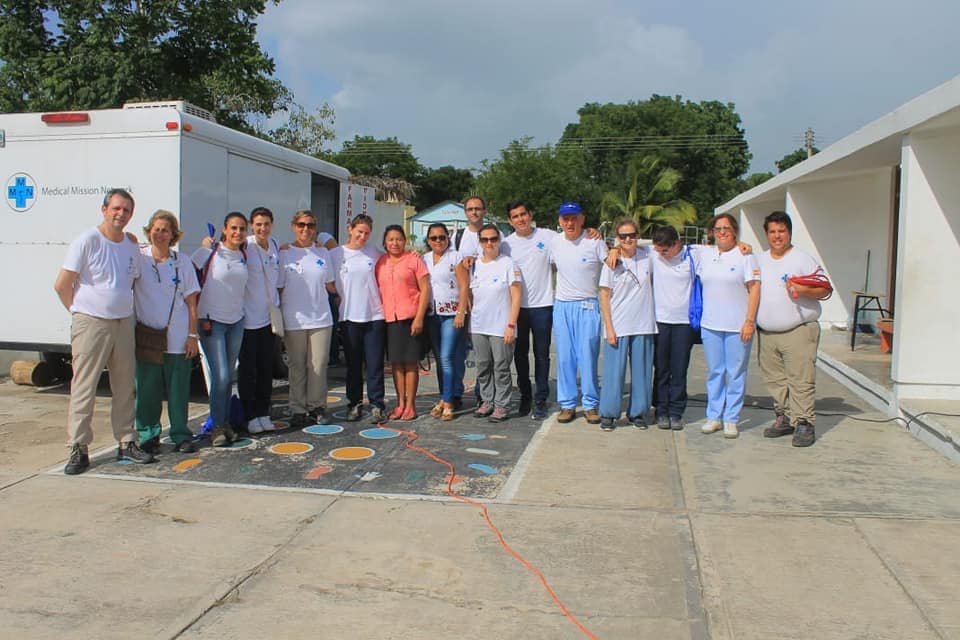 Caravana de salud en Otilio Montaño