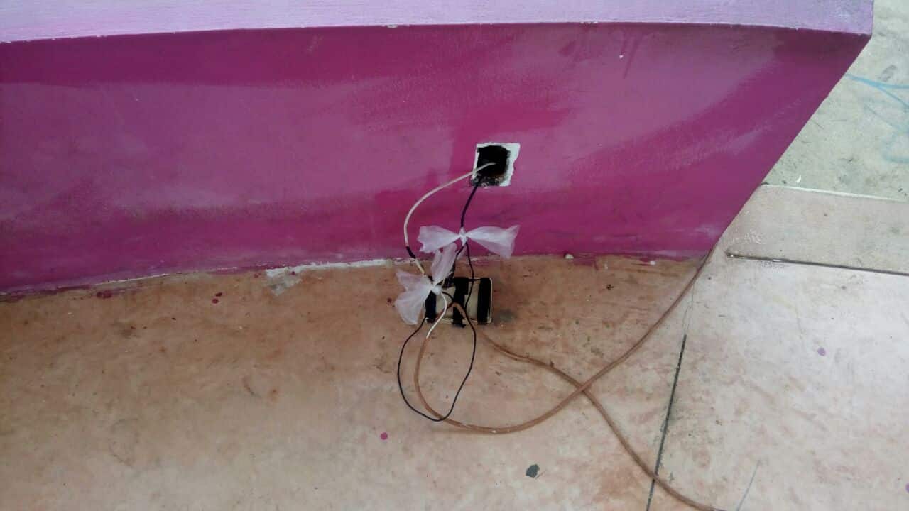 En riesgo familias por cables sueltos en domo del Balneario Dos Mulas