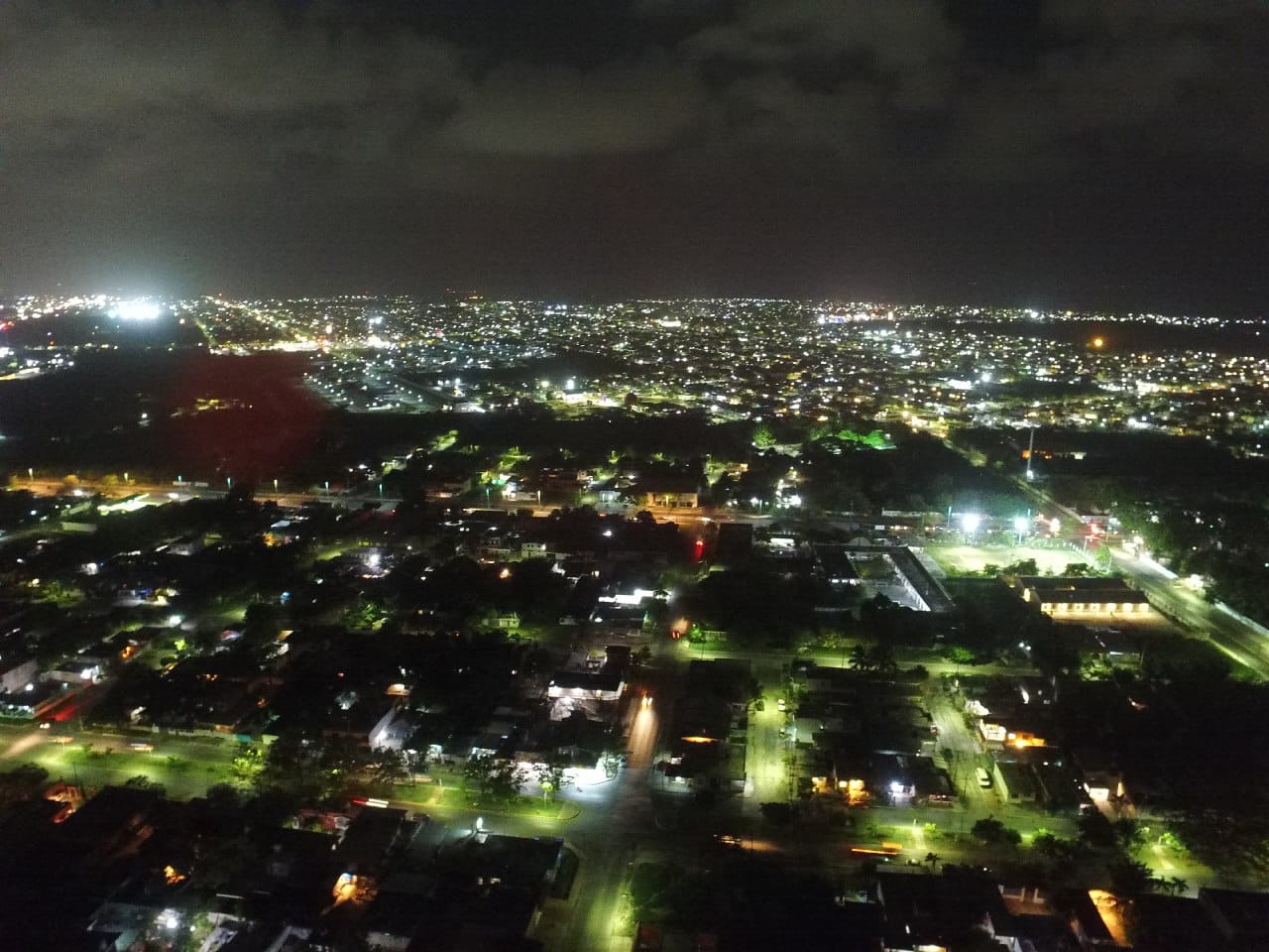 Falla suministro eléctrico en Chetumal